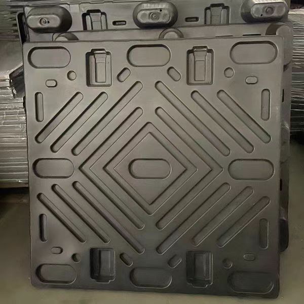 Folding honeycomb floor cover turnover box