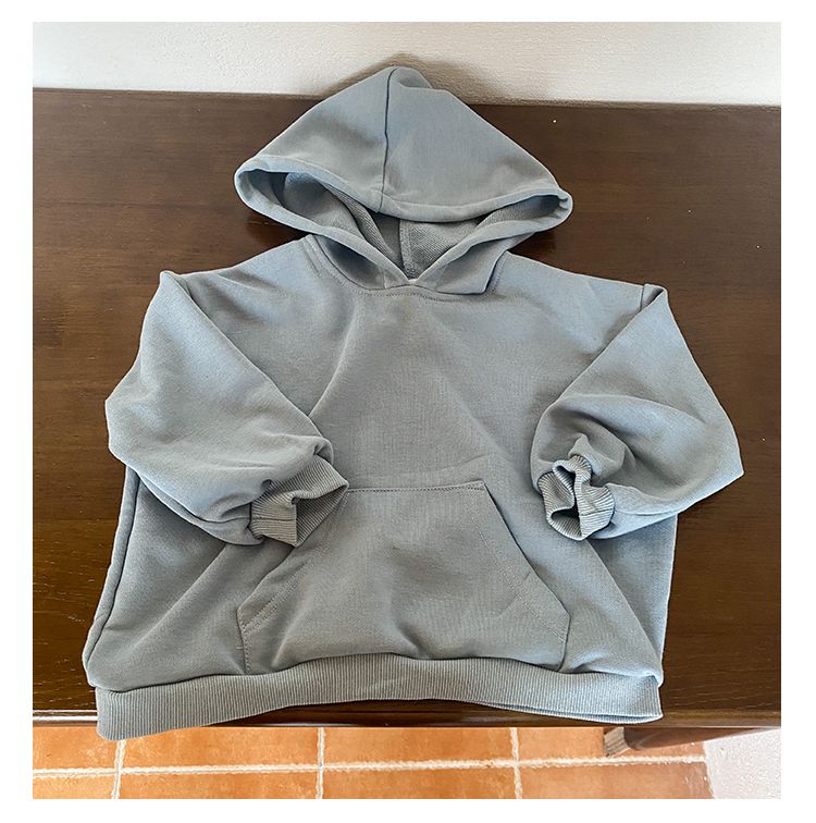 Children's hoodie hooded men's and women's spring coat new spring and autumn loose baby long sleeved upper garment