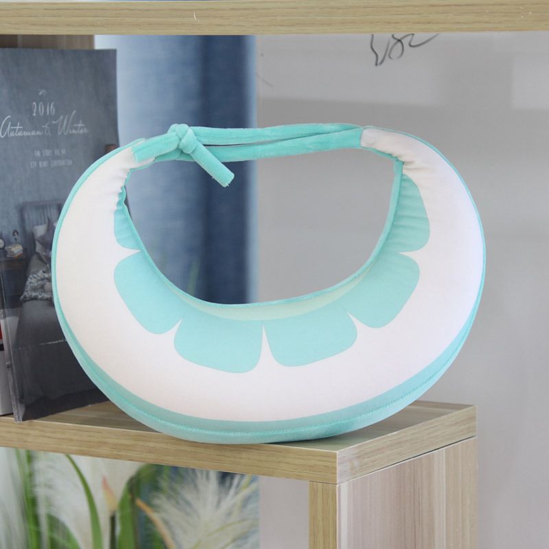 Hot Sales Wholesale Custom Microbeads Fruit; U-shaped Neck Pillow For Travel Rest