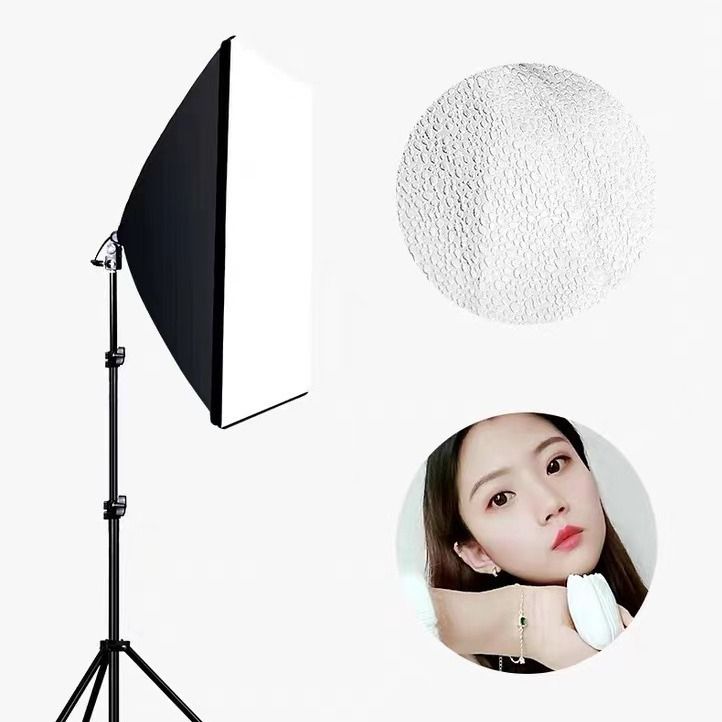 24 Inch Portable Stand Studio Video Take Panel Lighting Photo Live Photography Fill Lamp Light