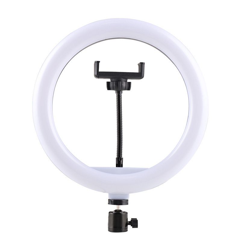 12cm USB 3 Modes Dimmable LED Ring Selfie Beauty Vlogging Photography Video Lights with Tripod Ball Head