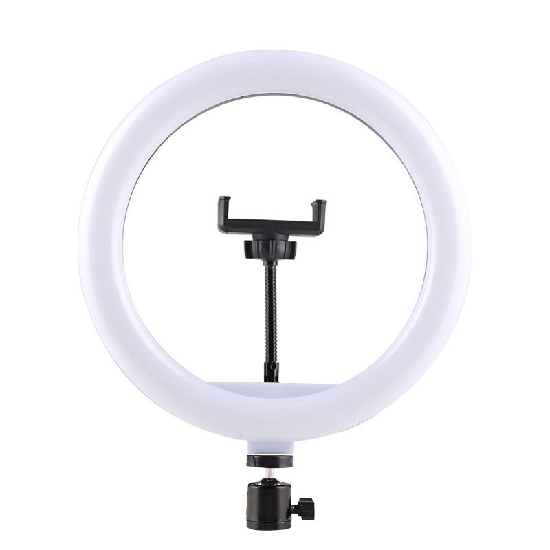 12cm USB 3 Modes Dimmable LED Ring Selfie Beauty Vlogging Photography Video Lights with Tripod Ball Head