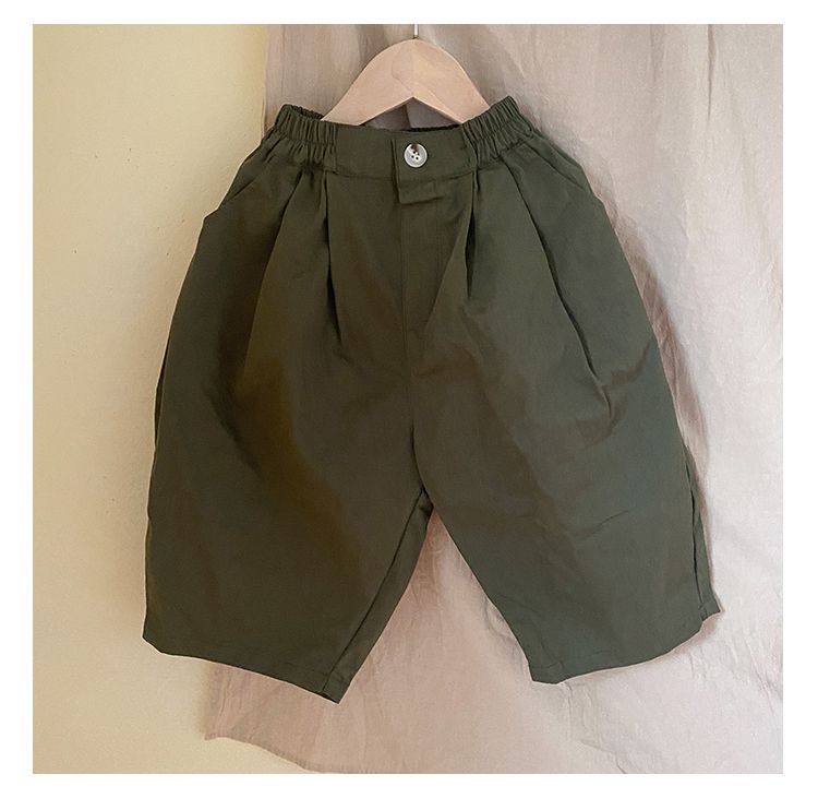 Children's pants, spring clothes, boys' casual pants, loose cotton new style, spring and autumn girls' Korean version baby pants