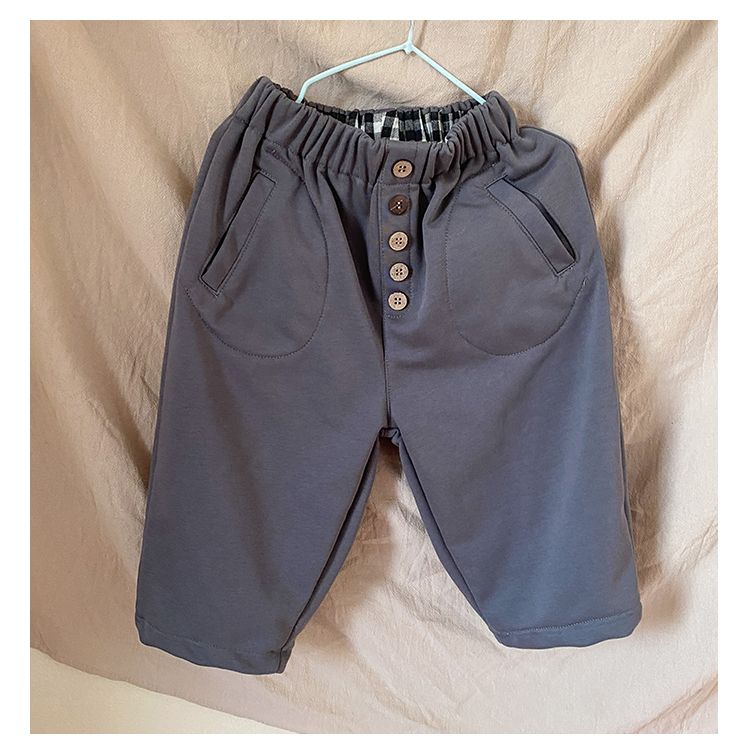 Children's sports pants for spring and autumn, boys' spring casual, girls' sanitary pants, new loose pants