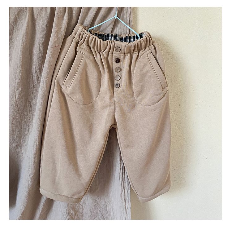 Children's sports pants for spring and autumn, boys' spring casual, girls' sanitary pants, new loose pants