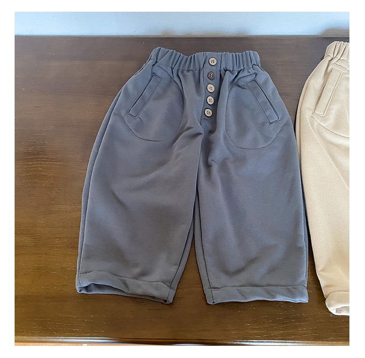 Children's sports pants for spring and autumn, boys' spring casual, girls' sanitary pants, new loose pants