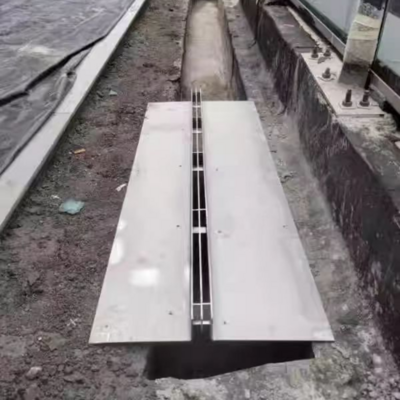 Stainless steel linear gutter cover U-channel drain tank Stainless steel slit linear cover plate