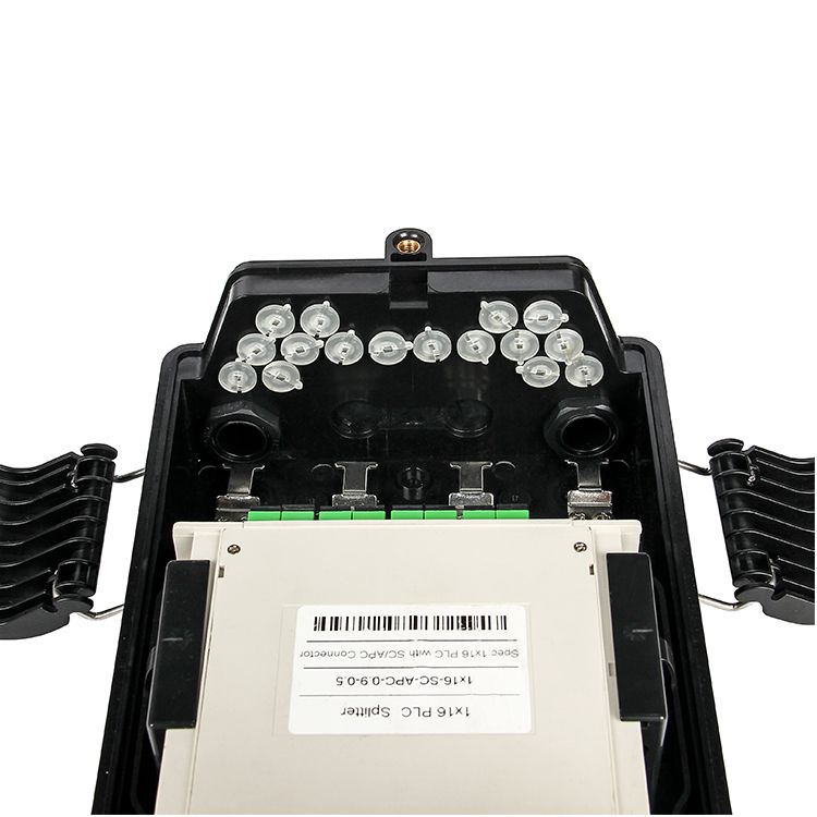 FTTH Fiber Optic 8 Port Splitter Distribution Box Outdoor Cable Organization Box