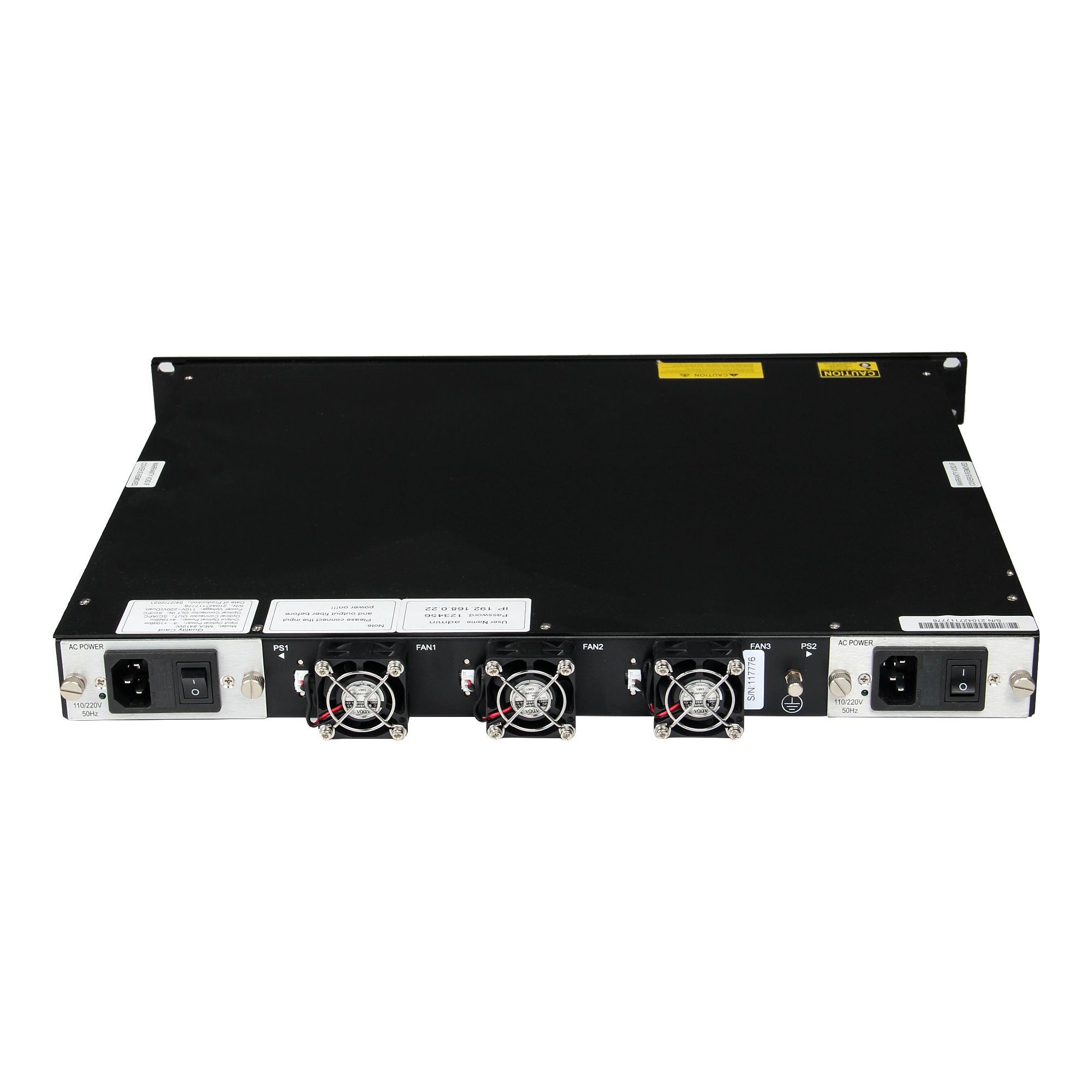 Low Price High Performance FTTH Gpon CATV Erbium Doped 1550nm EDFA Amplifier Multi Ports With WDM