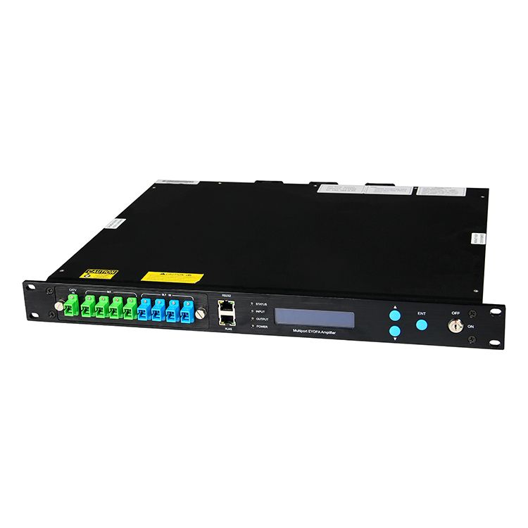 High Power GPON Fiber 16 ports 23DB 1550nm CATV WDM EDFA optical Amplifier EDFA