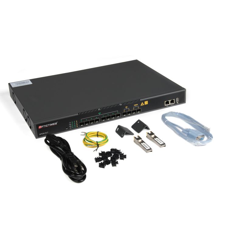 FTTH Gepon Olt SFP PX20+ PX20++ Min Pon Olt 4 Port Epon Olt