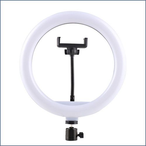 360 Degree Rotated With One Phone Holder 3 Levels Light Adjustable 10 Inch 26 Cm Ring Light