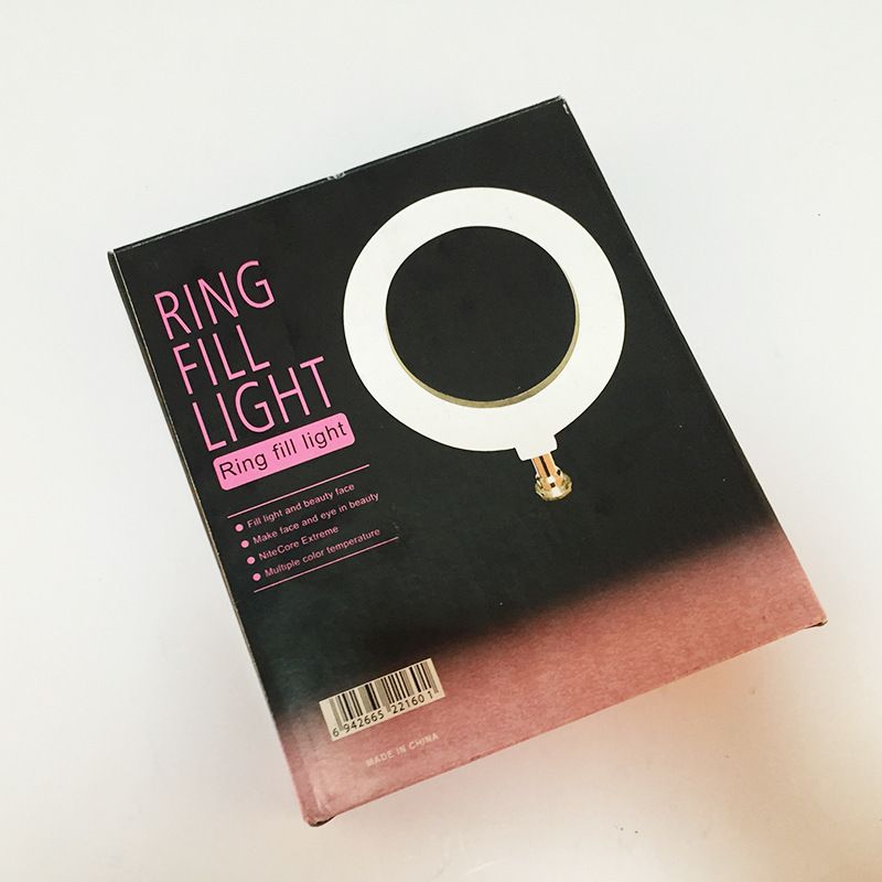 Portable Indoor 360 Degrees Rotatable Ring Lamp Led Photography Light