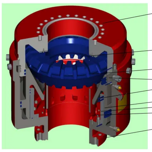 API Annular BOP Oil Extraction petroleum accessories for oil drilling