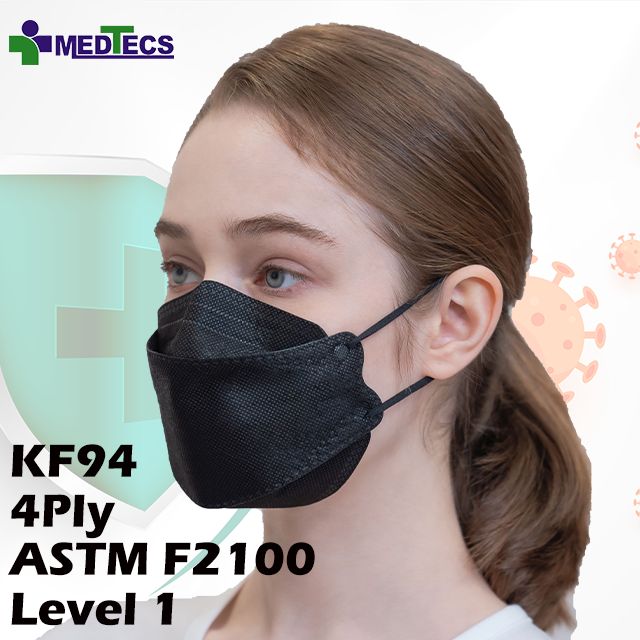 Medtecs ASTM Level 1 Medical Kf94 Mask White