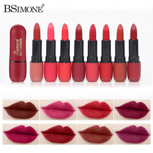 8 colors Matte Non-sticky Lipstick And Not Easy To Fade Lipstick Wholesale OEM ODM