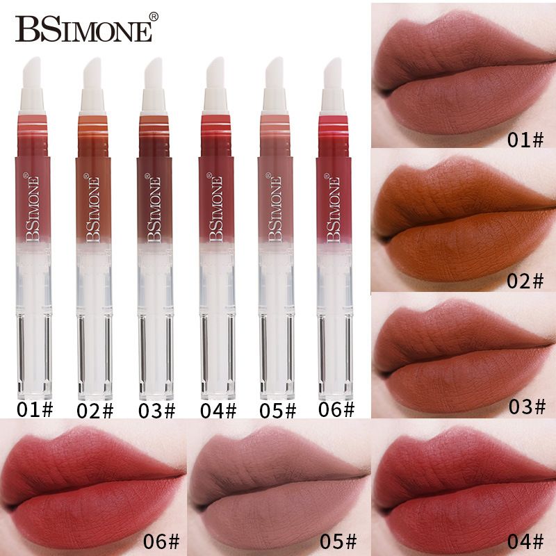 Soft Mist Smooth Velvet Mousse Lip Glaze, Moisturizing And Plumping lips, Long-lasting Color Satin Lip Gloss OEM ODM