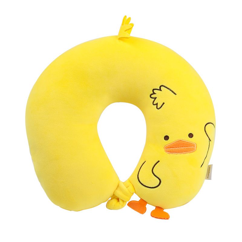 Hot Sell Yellow Duck Pp Cotton u-Shaped Pillow Custom Logo Soft Skin For Decor Factory Creative