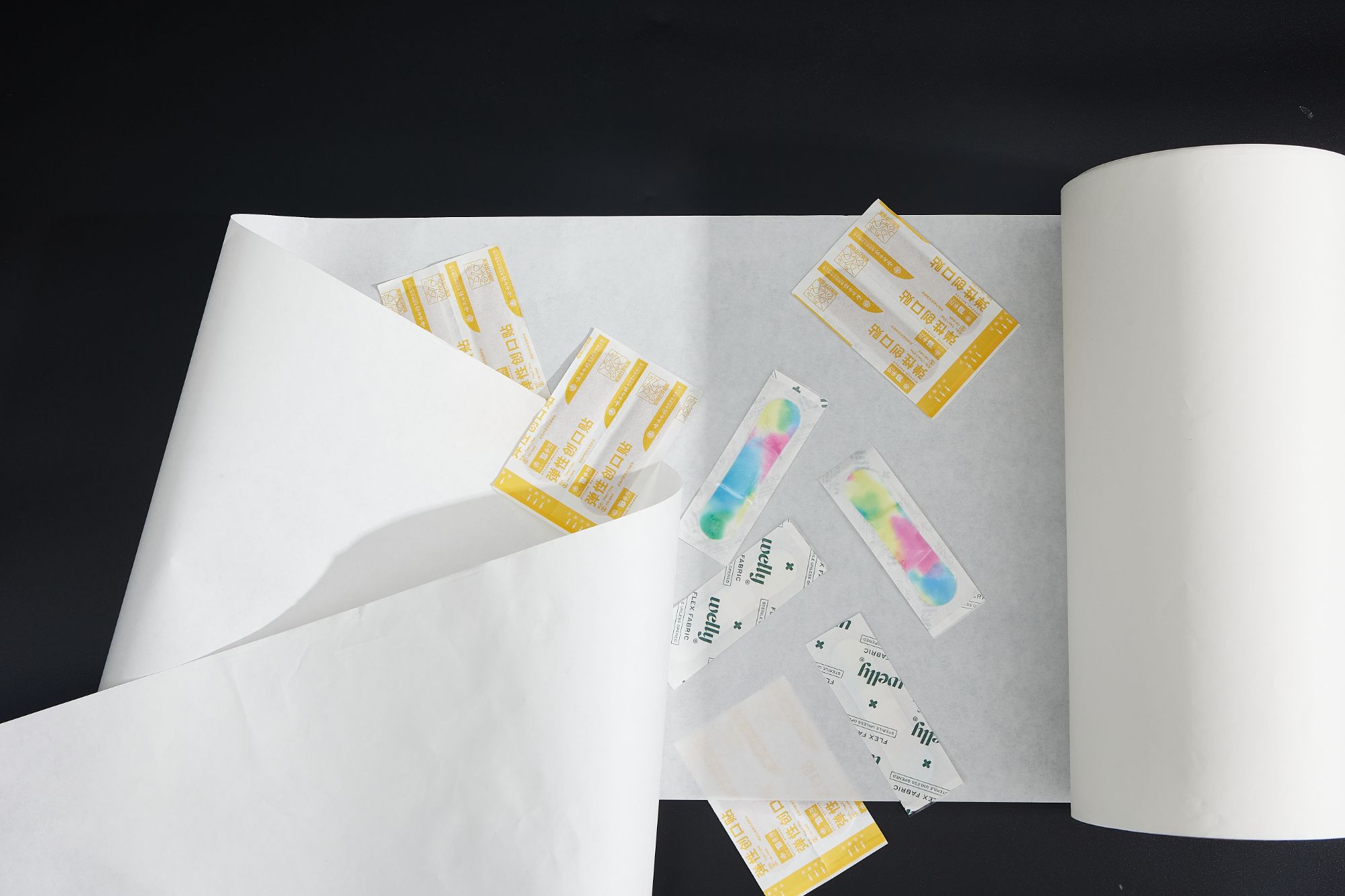 Special paper Customized Bacteria Resistance Health Medical Grade Cold-Sealable Base Paper for Bandage