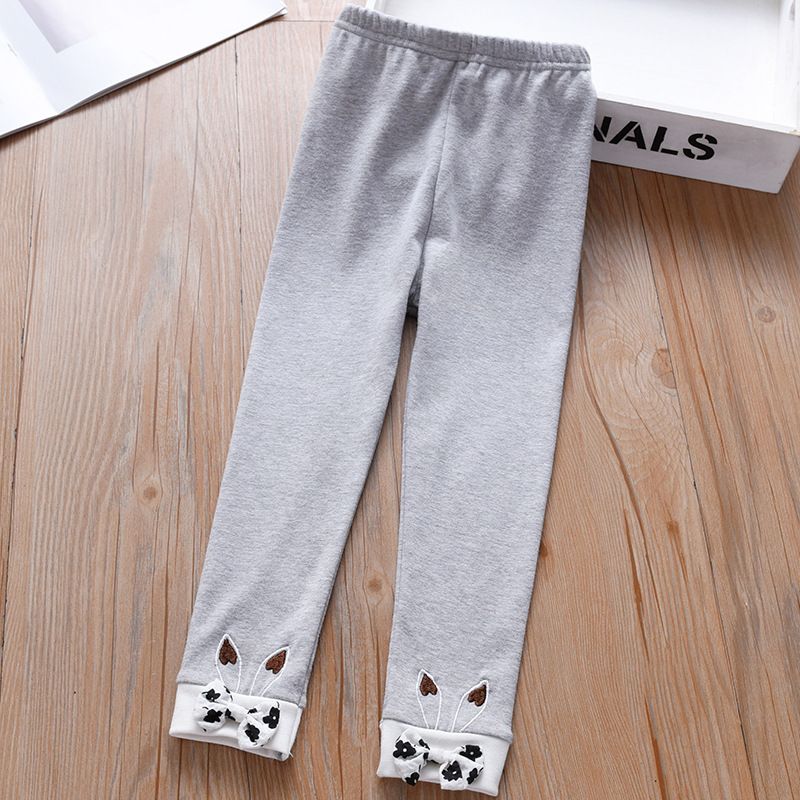 Girls' Leggings, New Spring and Autumn Cartoon Pants for Children, Trendy Trousers for Little Girls, Baby's Autumn Outwear Long