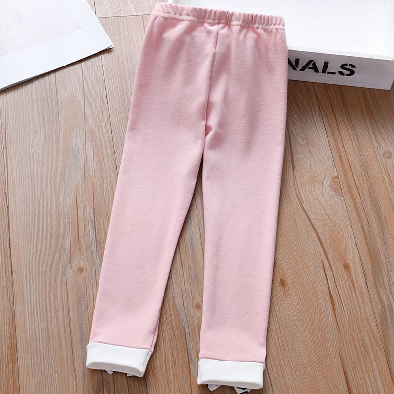 Girls' Leggings, New Spring and Autumn Cartoon Pants for Children, Trendy Trousers for Little Girls, Baby's Autumn Outwear Long