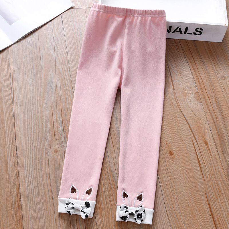 Girls' Leggings, New Spring and Autumn Cartoon Pants for Children, Trendy Trousers for Little Girls, Baby's Autumn Outwear Long