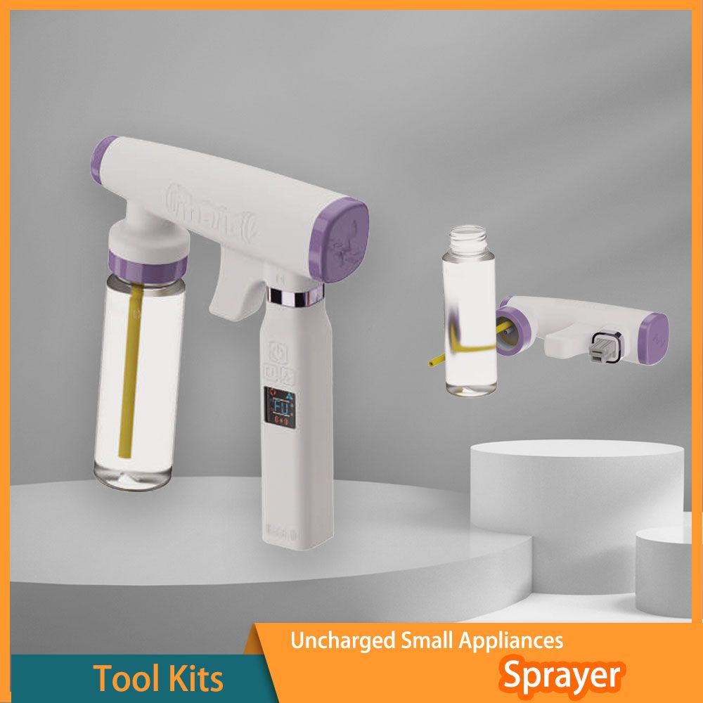 Can be used for watering flowers, disinfection, detachable non electric fine mist spray gun