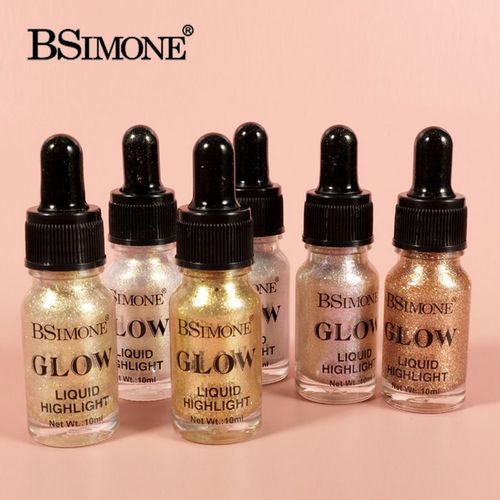 BSIMONE Popular pearlescent flash liquid eyeshadow for face and 3D brightening highlighter for body