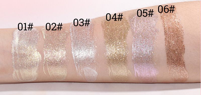 BSIMONE Popular pearlescent flash liquid eyeshadow for face and 3D brightening highlighter for body