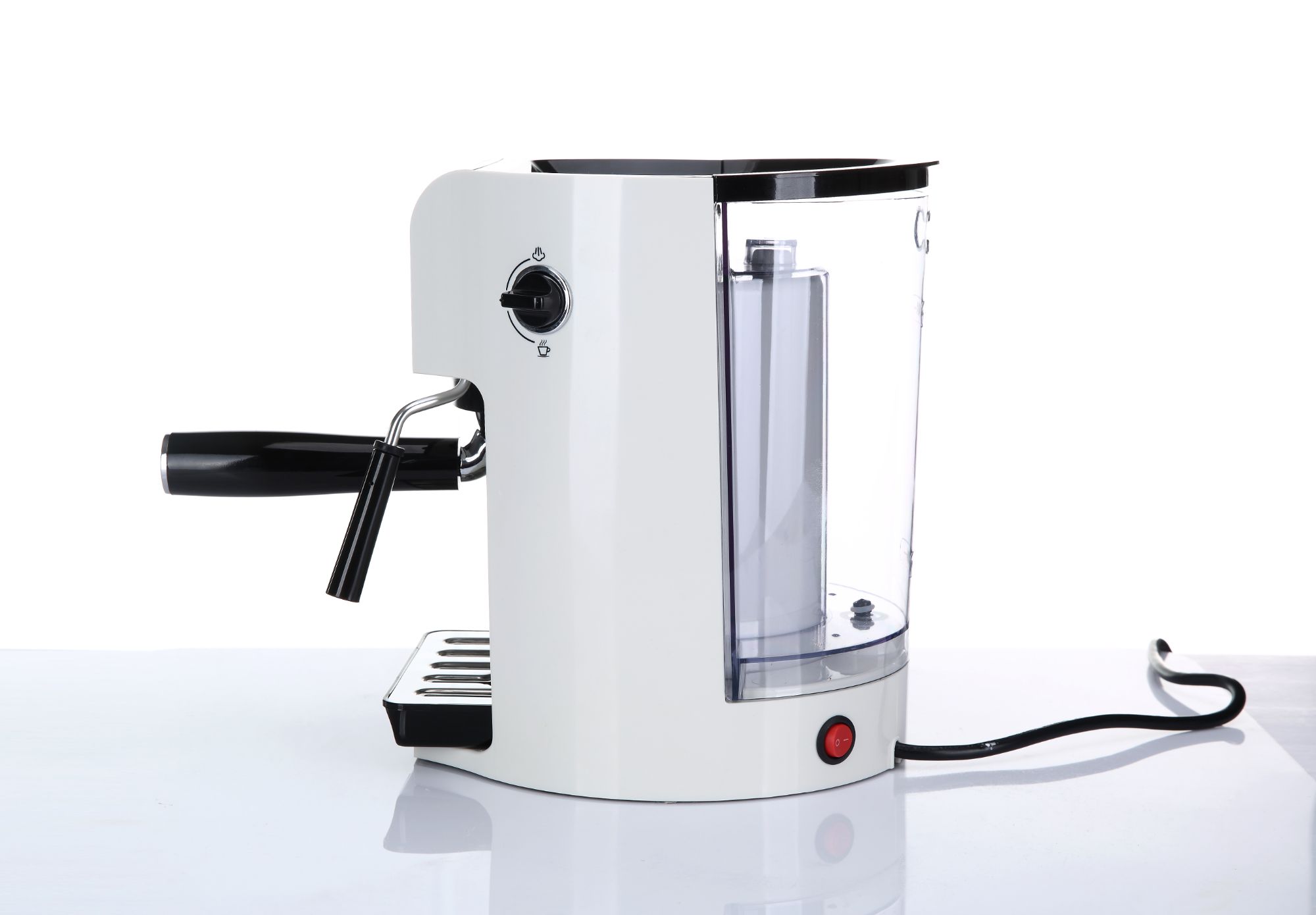 Desktop intelligent semi automatic coffee maker