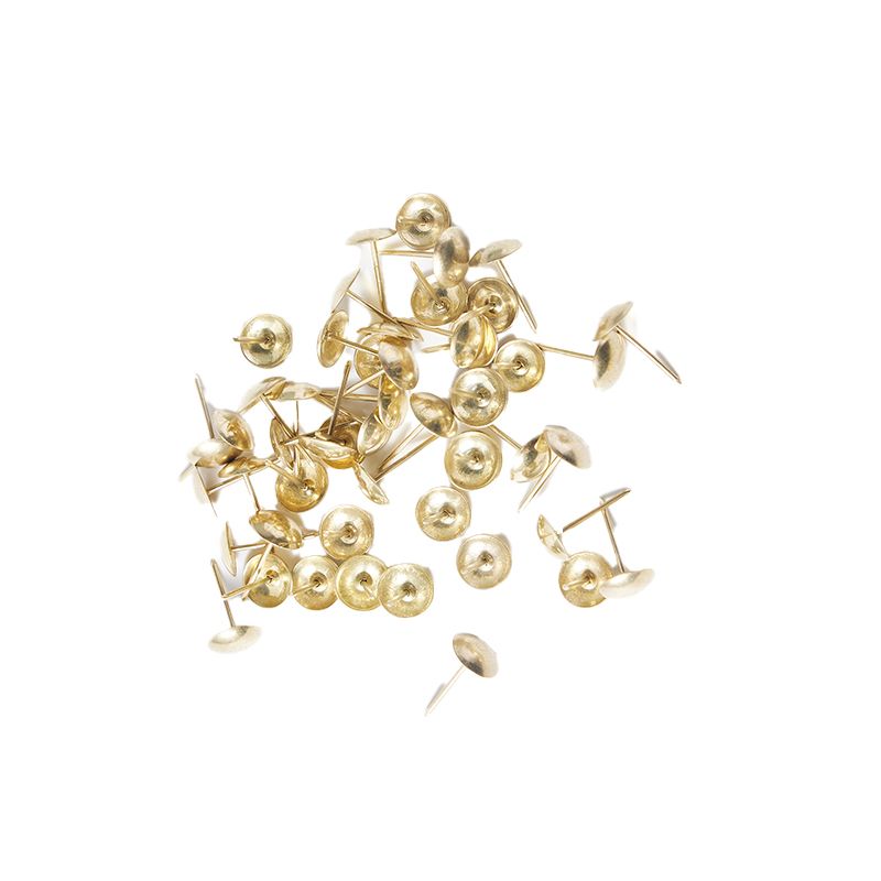 Wholesale Factory price Decorative Round Shiny Golden Iron Upholstery Nails Sofa Tacks Sofa Nail