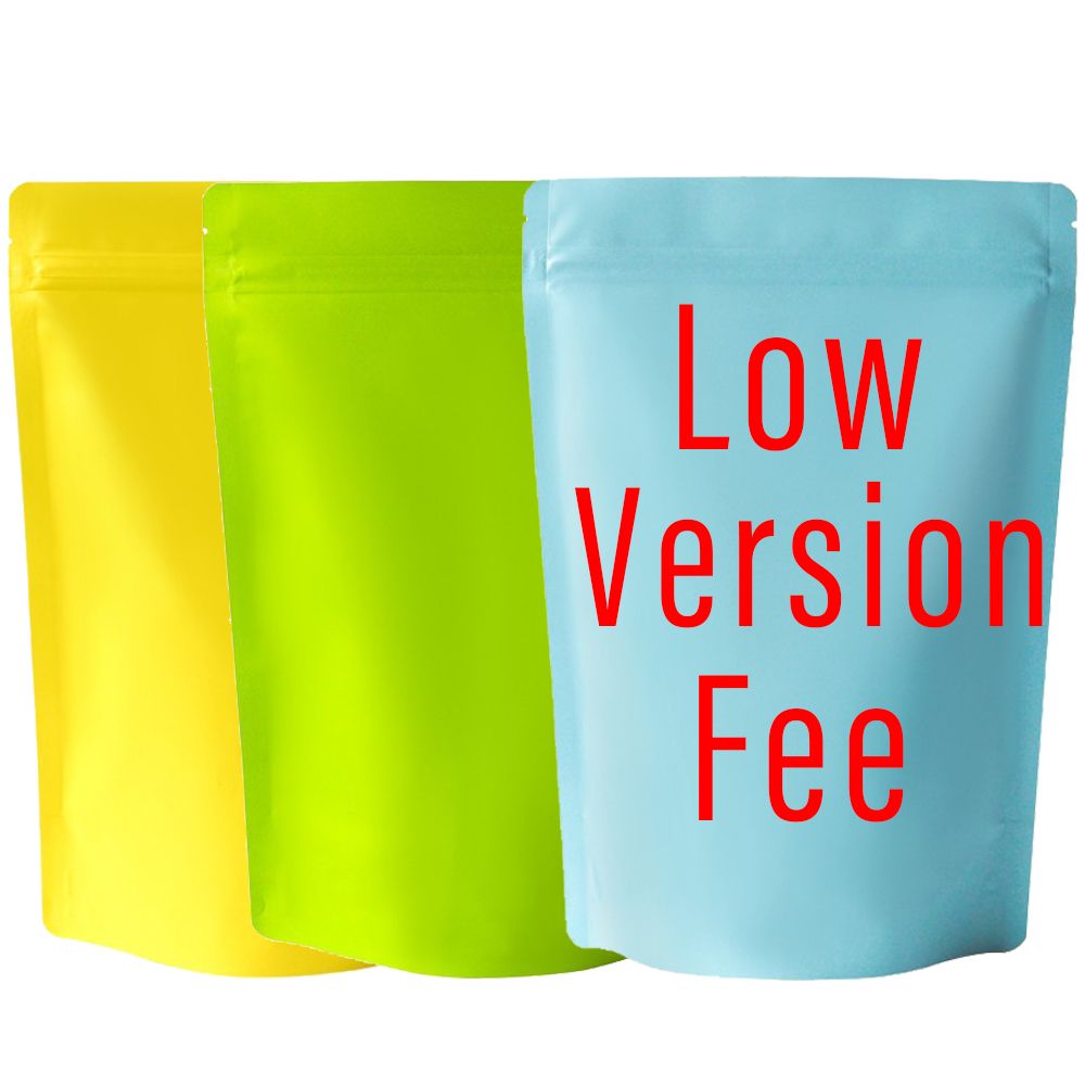 Custom stand up pouch smell proof package pouch dry food packaging zipper plastic bag