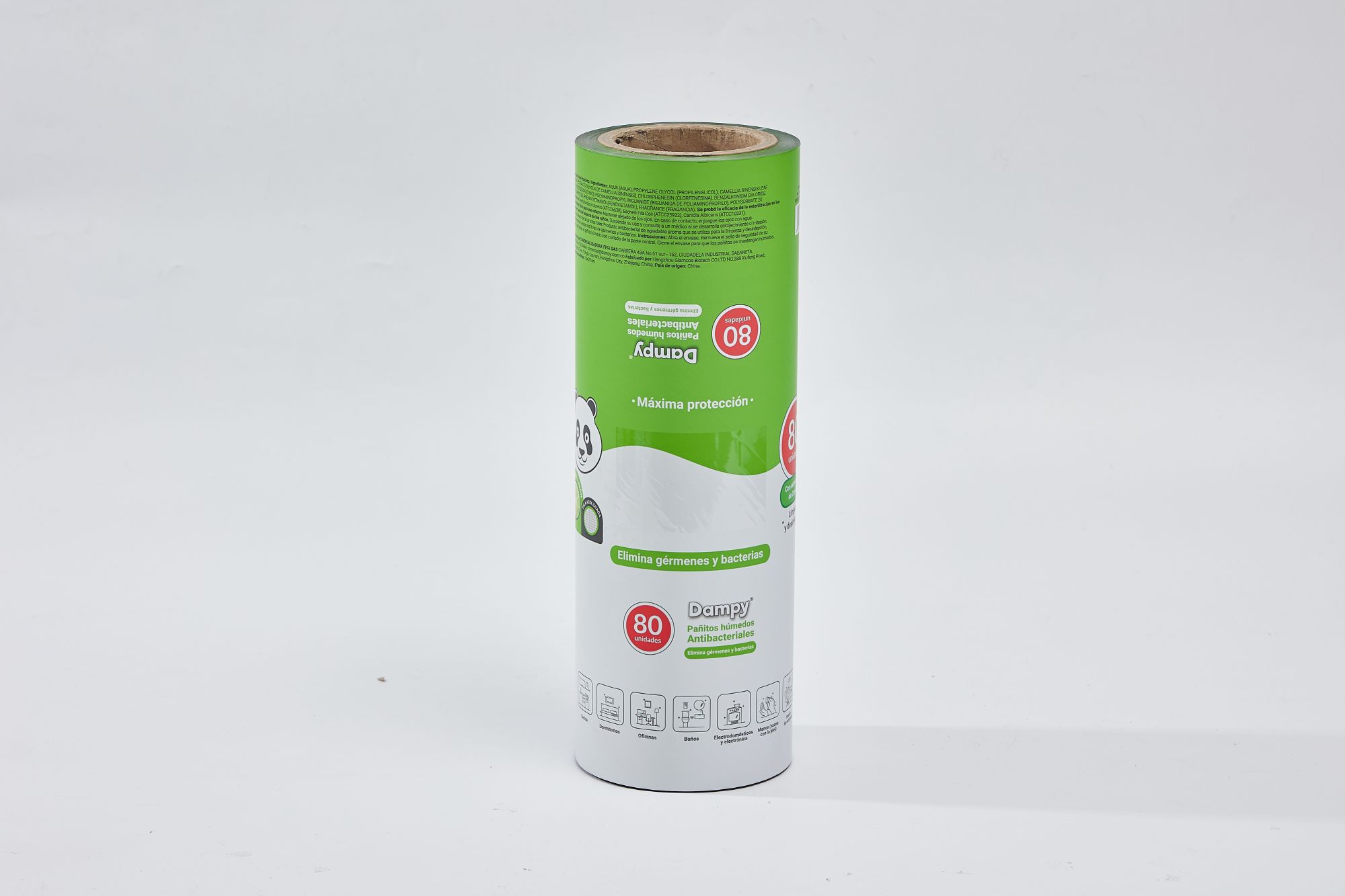 High Quality baby wet paper pack Cleaning wet paper automatic plastic packaging roll films