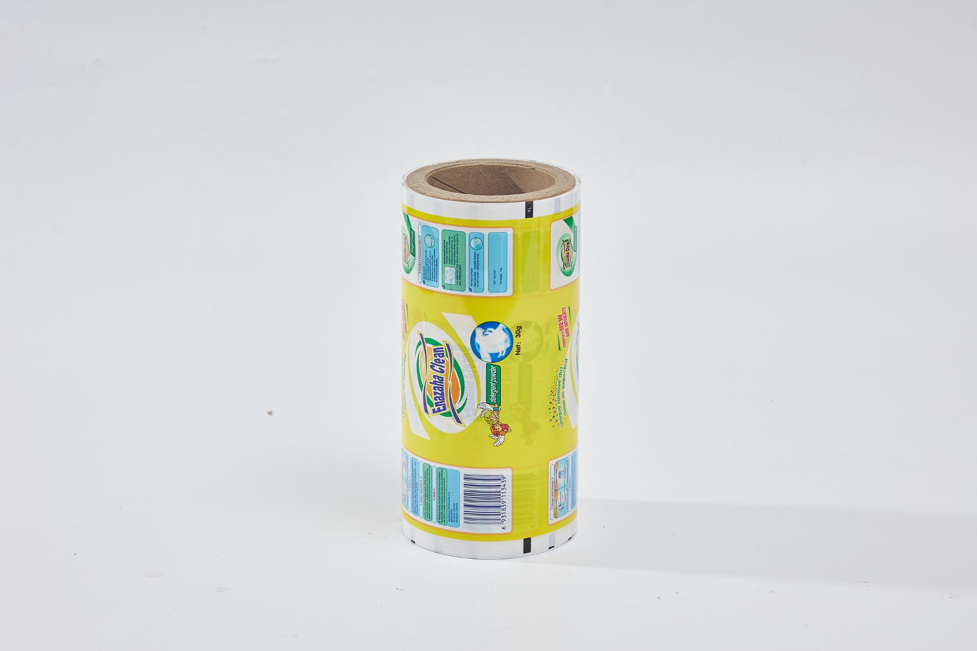 Manufacturer packing and printing detergent powder small bar soap roll film package customized soap Laundry Detergent Roll Film