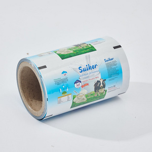 Custom Printed Roll Flexible Film Laminated Plastic Film Rolls for Milk Powder Packing milk powder packaging bag