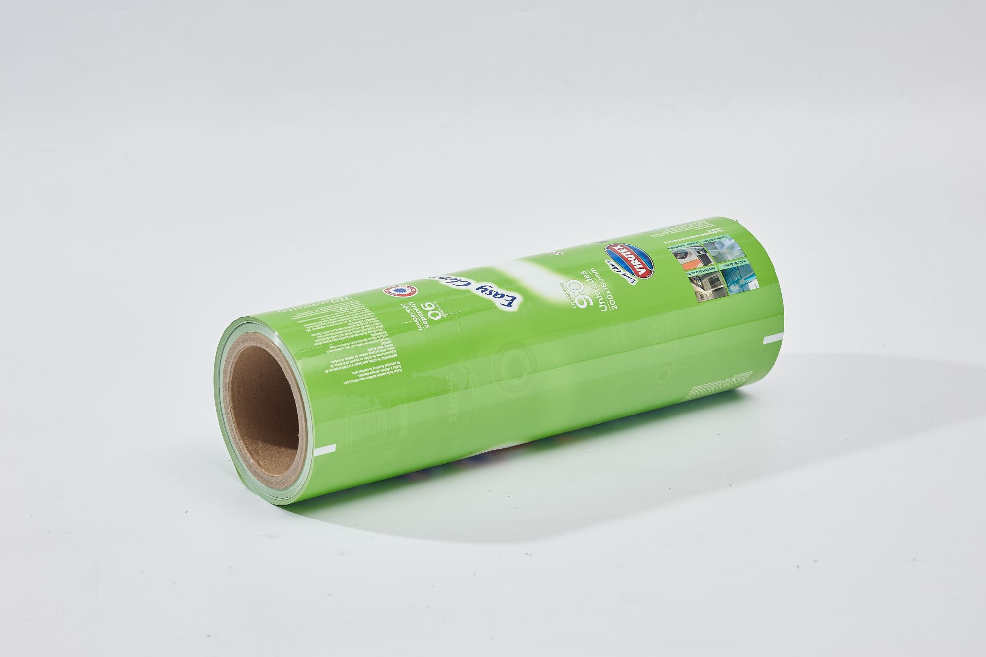 2024 Custom Printing Washing Powder Toilet Paper Packing Film PET PE Two Layer Lamination Plastic Film For Soap/Laundry