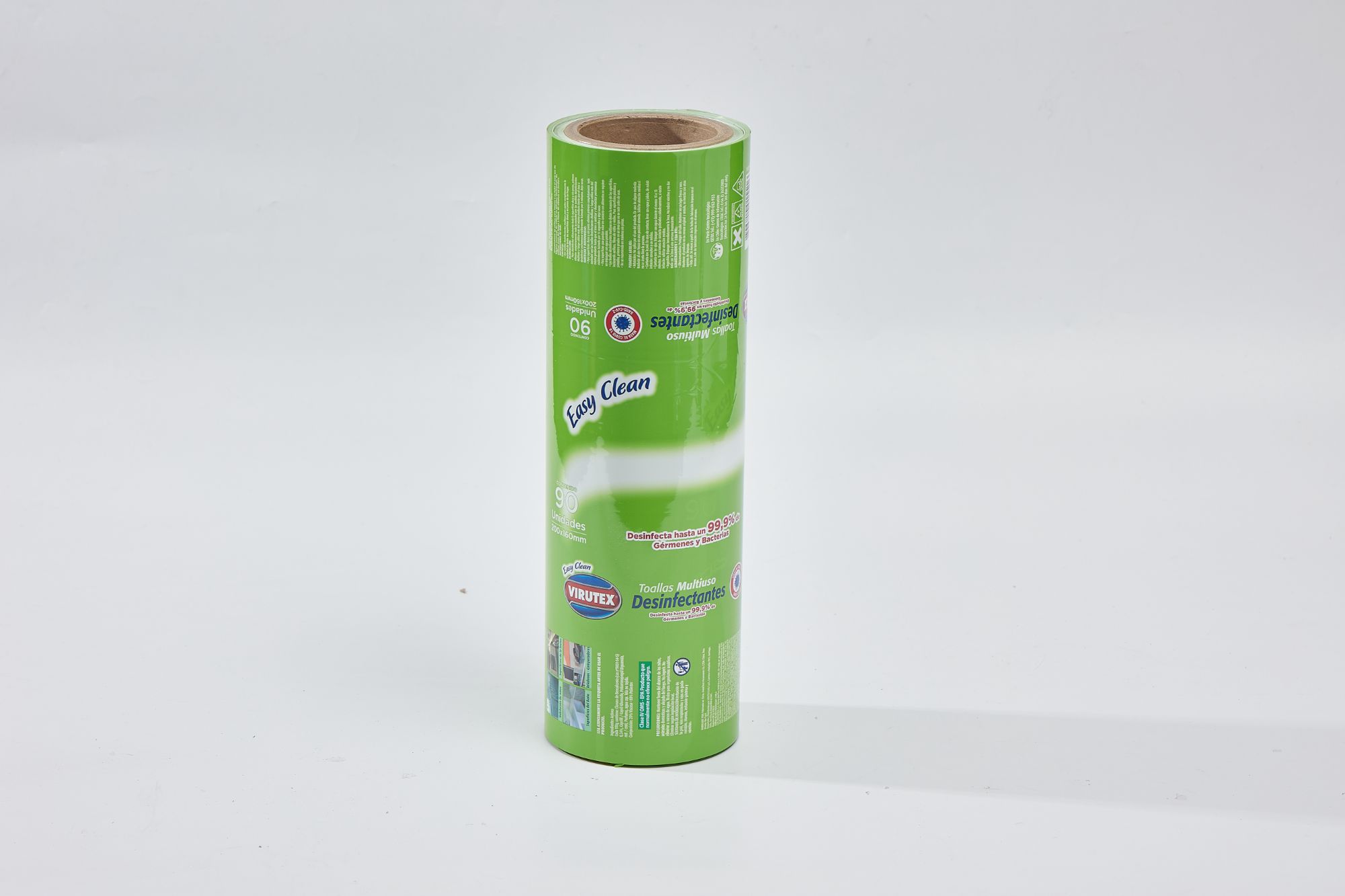 2024 Custom Printing Washing Powder Toilet Paper Packing Film PET PE Two Layer Lamination Plastic Film For Soap/Laundry