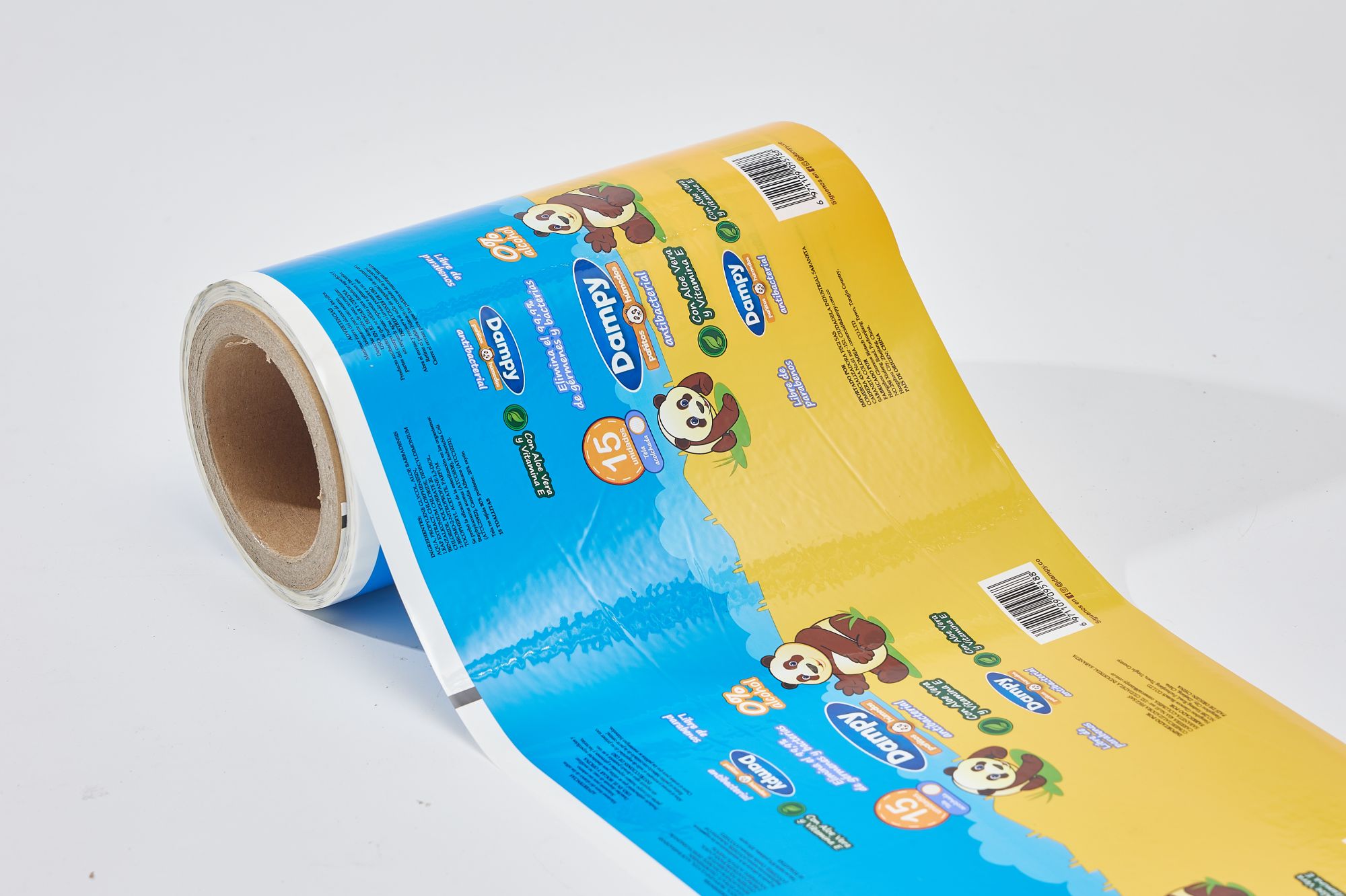 2024 China manufacturer customized roll film used for packaging wet wipes