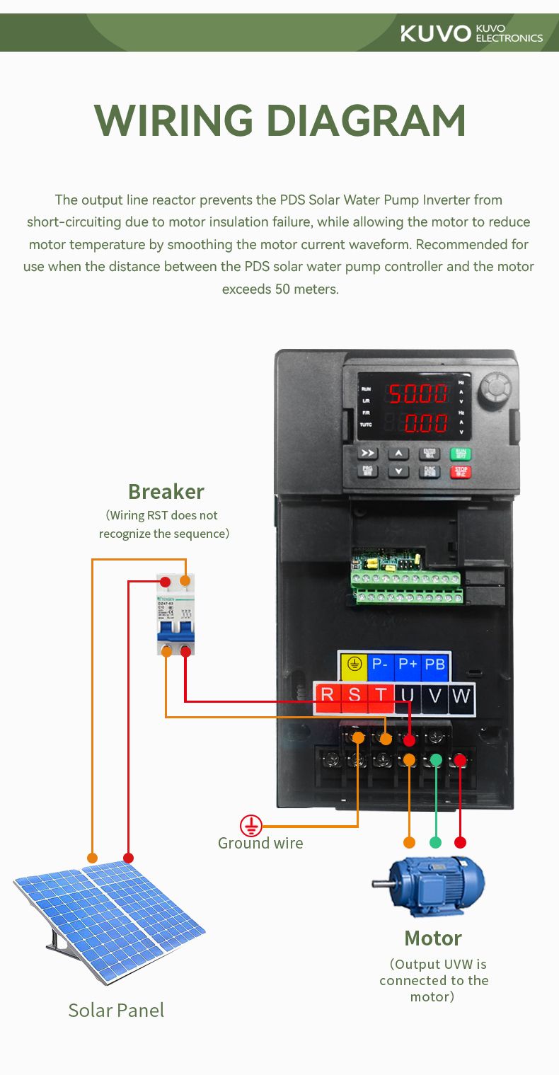 Solar pump inverter 7.5kw DC INPUT 380VAC OUTPUT Frequency Converter 50hz 60hz ac motor speed control