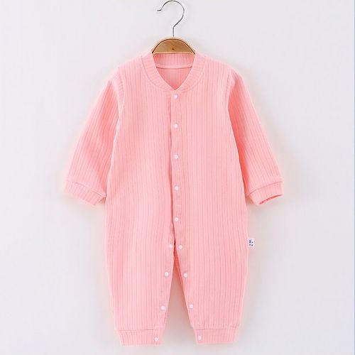 New Baby Newborn Cotton Spring and Autumn Winter Cotton Breathable Long Sleeve Air Conditioner with Good Elasticity, Comfortable