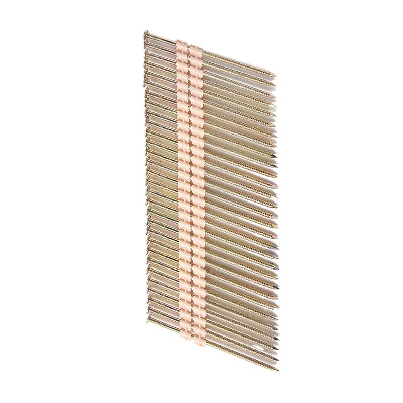 Factory Price Galvanized 21 Degree Plastic Strip Framing Nails