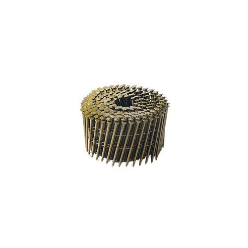 15 Degree Wire Collated Screw Nails Color Plated Galvanized for Pallet Wood Steel Material