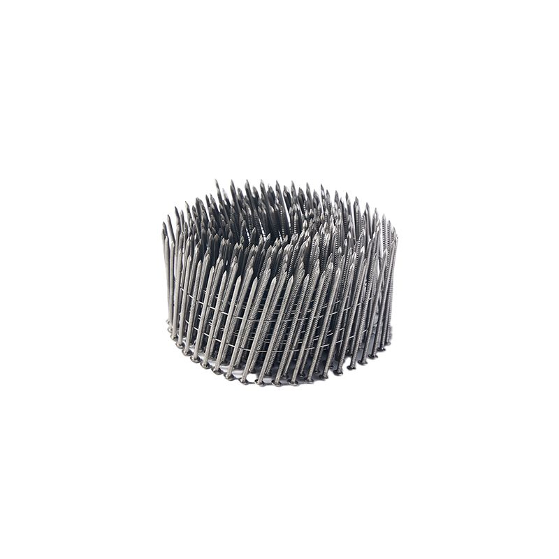 Screw Spiral Shank 15 Degree Wire Weld Coil Nails For Wood Pallet Common Nails Stinger For Roofing