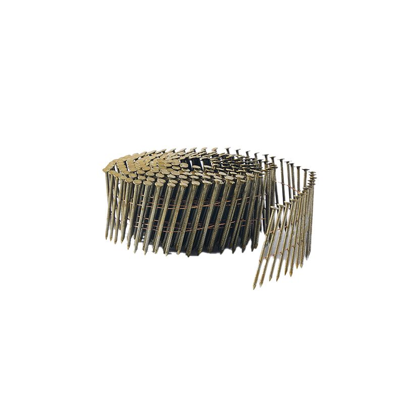 High quality low carbon Steel Wire Wooden Pallet Screw 304 Stainless Steel Coil Nails