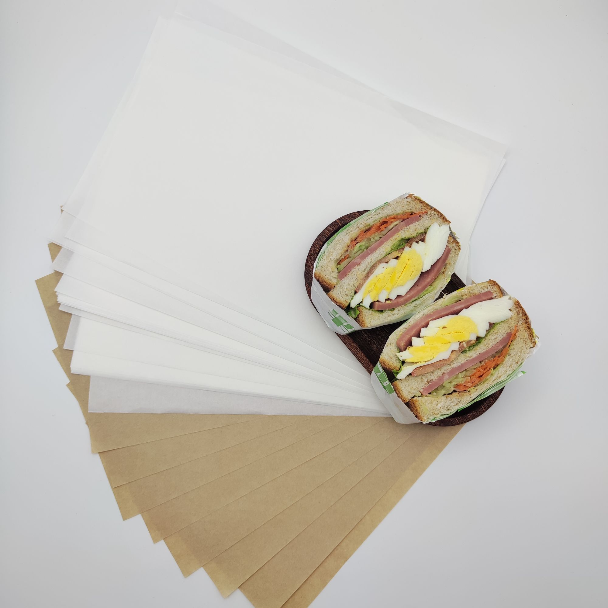 High air permeability keeps food delicious 23-33g waxing base paper for food packaging with high quality and high standard