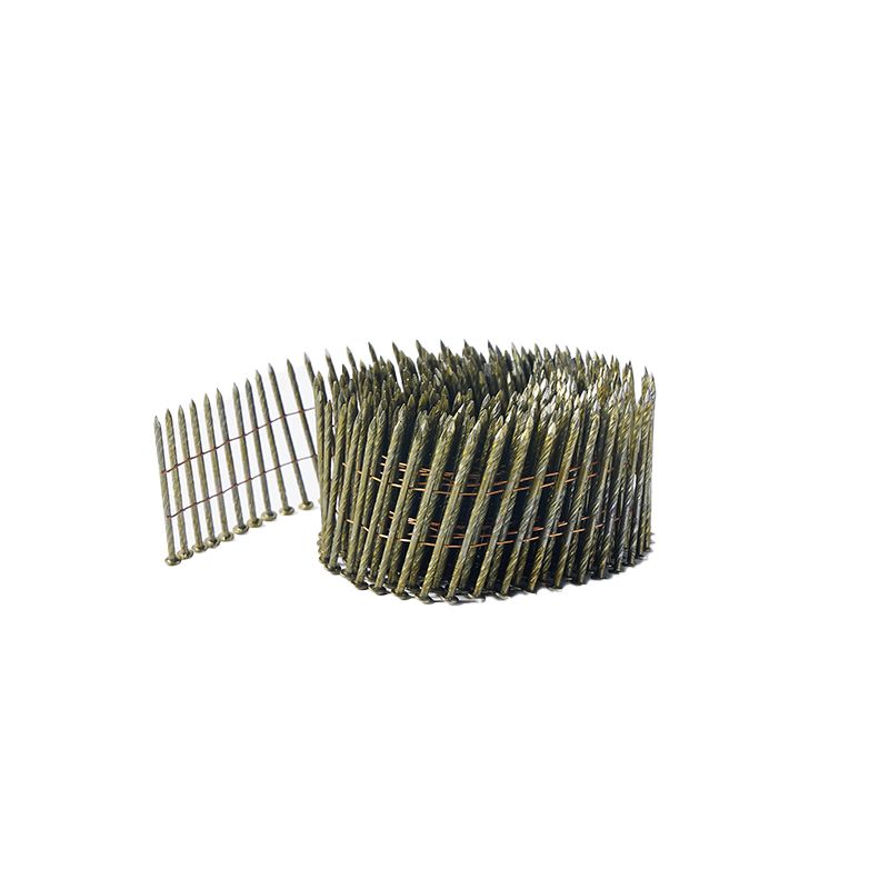 High Quality Various Sizes Twisted Shank Coil Nail With Lower Price And Different Size