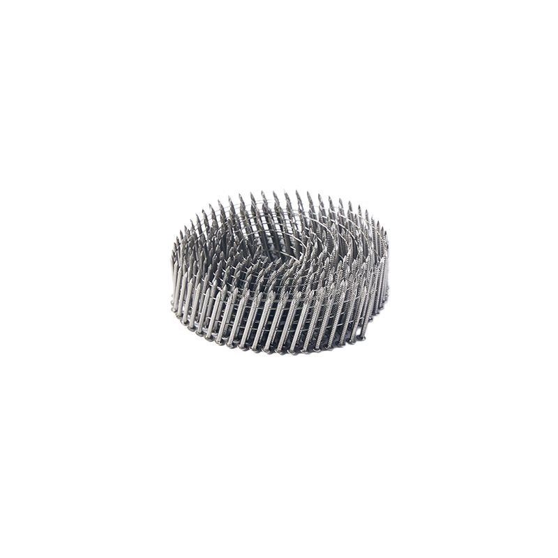 Durable Carbon Steel Coil Nail 2.1 Diameter 45 Mm Size Height For Pneumatic Stapler Shoot Into Wood