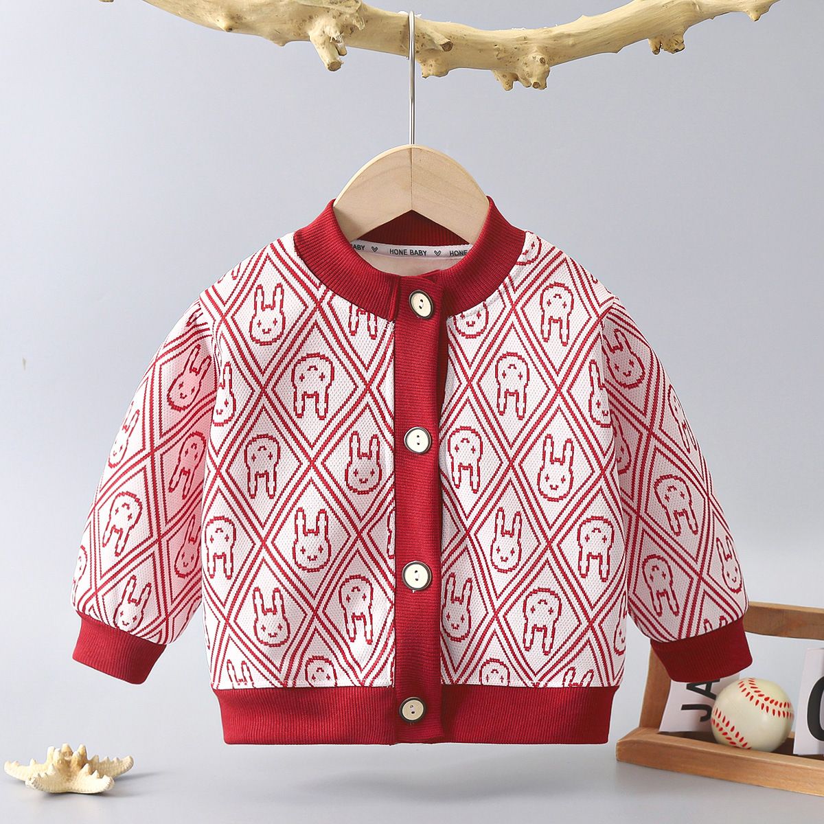 Autumn New Girls' Knitted Jacket Crewneck Long-Sleeve Cardigan Fashion Sweater Kids' Casual Versatile Top