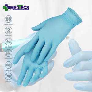 Chemo Rated Powder Free Thick Non Sterile Medical Examination Nitrile Exam Gloves