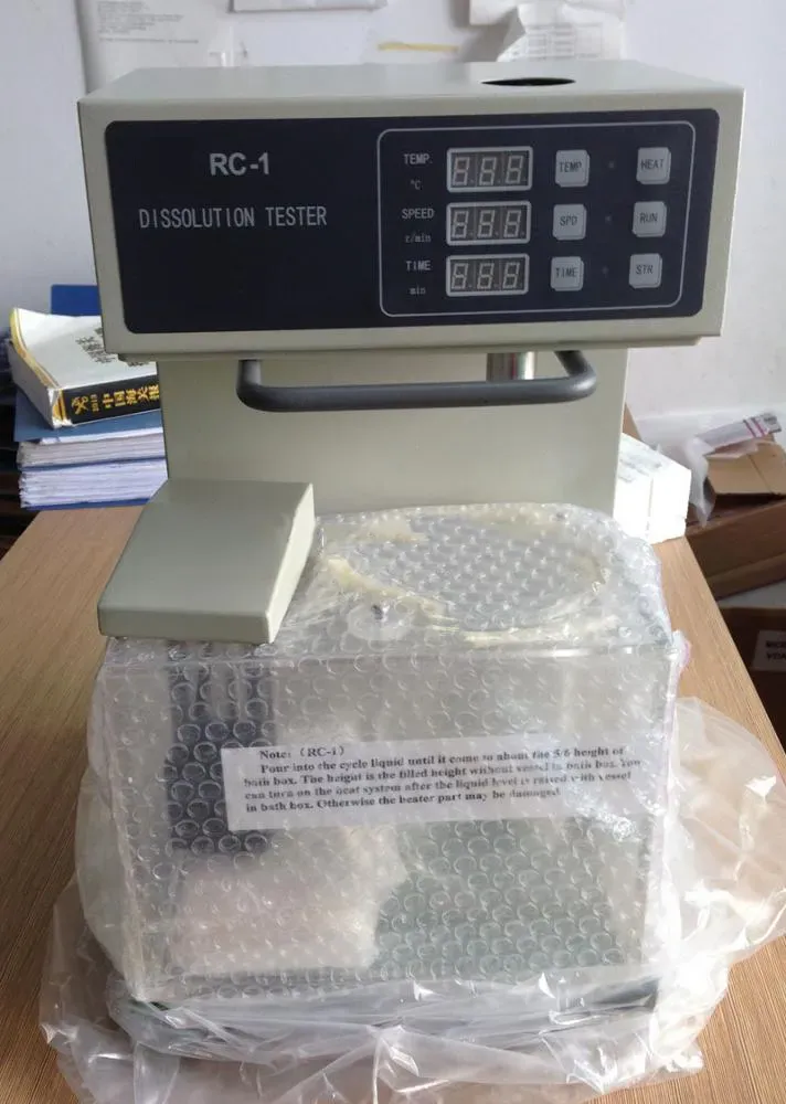 Unite RC-1 Medicine Testing Equipment Automatic Tablet/capsuleDissolution Tester LED Display 1 Vessel